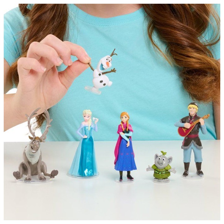 Coffret figurines - DISNEY FROZEN - La Reine des Neiges - 6 figurines de 8 cm - Collection Coffret figurines - DISNEY FROZEN - La Reine des Neiges - 6 figurines de 8 cm - Collection