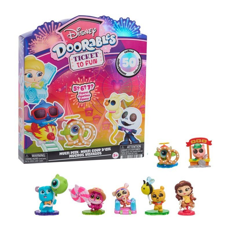 Figurines a collectionner - DISNEY Doorables - Multi Peek Ticket to Fu