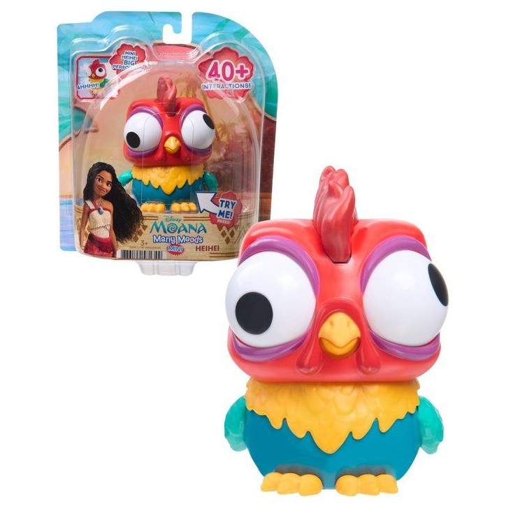 Figurine interactive - Disney Princess Vaiana - HeiHei Many Moods - 15 cm - Plus de 50 interactions Figurine interactive - Disney Princess Vaiana - HeiHei Many Moods - 15 cm - Plus de 50 interactions