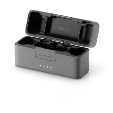 Boîtier de charge - DJI - Mic 2 - Autonomie jusqu'a 18 h - Connexion