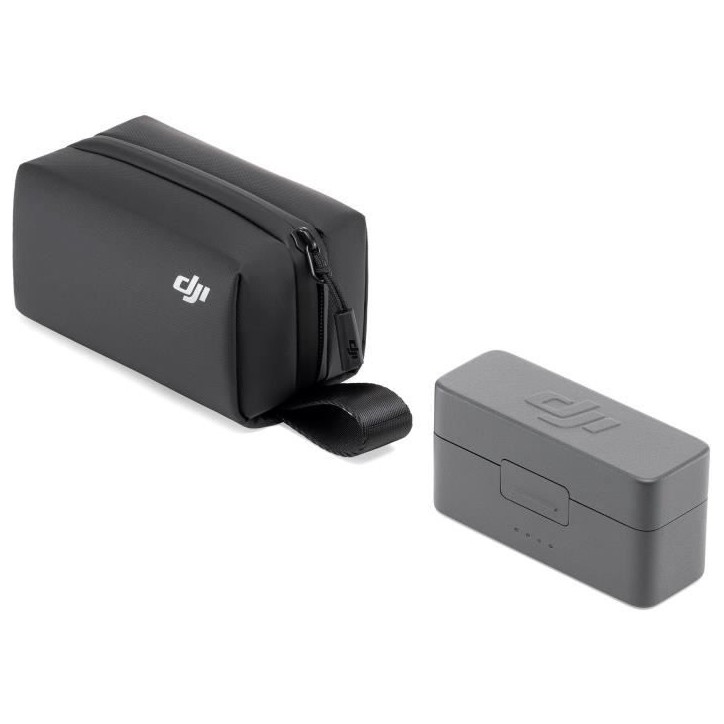 Boîtier de charge - DJI - Mic 2 - Autonomie jusqu'a 18 h - Connexion instantanée Boîtier de charge - DJI - Mic 2 - Autonomie jusqu'a 18 h - Connexion instantanée
