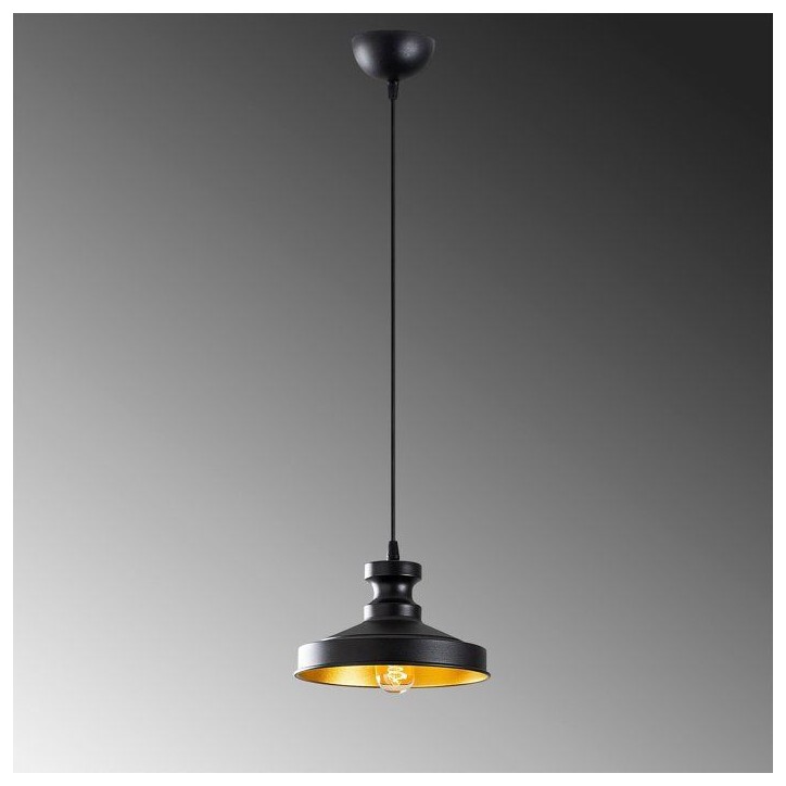 Suspension lustre industriel D BY M.RED Black - Métal noir - Moderne - Décoratif Suspension lustre industriel D BY M.RED Black - Métal noir - Moderne - Décoratif