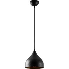 Suspension lustre moderne D BY M.RED Black - Métal noir - Glamour - D