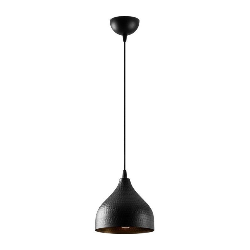 Suspension lustre moderne D BY M.RED Black - Métal noir - Glamour - D
