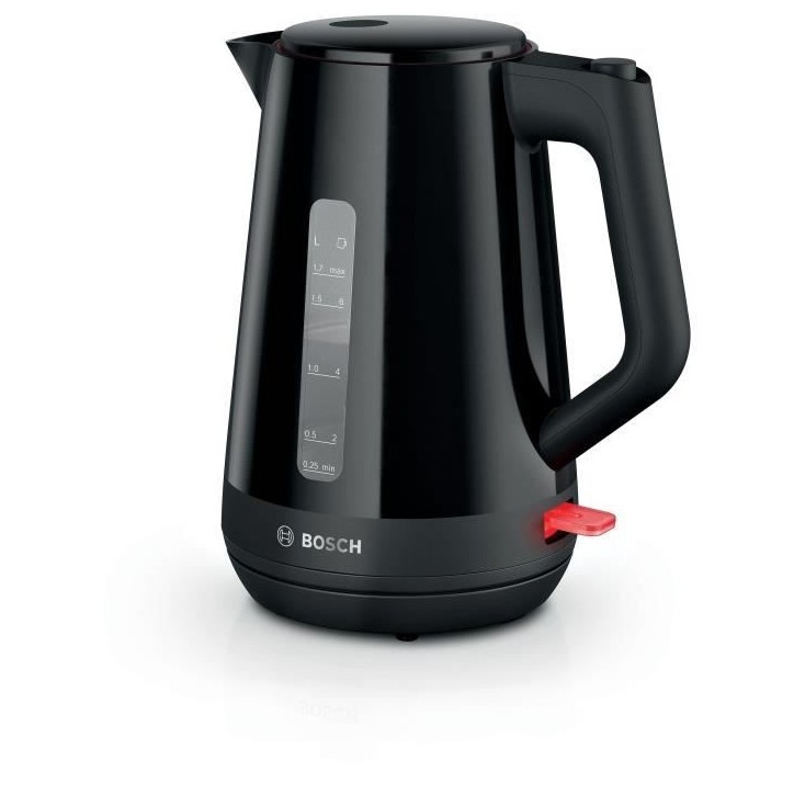 Bouilloire - BOSCH - TWK1M123 MyMoment - Noire - capacité 1,7L - base 360° - filtre anti-calcaire Bouilloire - BOSCH - TWK1M123 MyMoment - Noire - capacité 1,7L - base 360° - filtre anti-calcaire