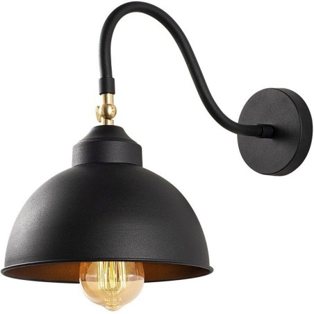 Applique murale Black - Style industriel - Métal - Design authentique