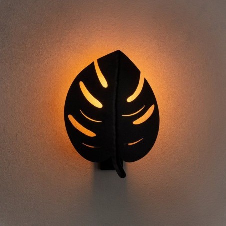 Applique murale Black - Métal noir - Style contemporain - Design élégant