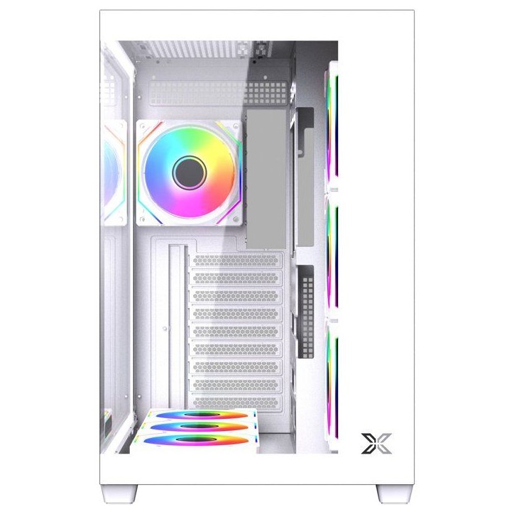 Boîtier PC - XIGMATEK - Aqua V AIR Arctic H23A - Blanc - Moyen tour - Format ATX Boîtier PC - XIGMATEK - Aqua V AIR Arctic H23A - Blanc - Moyen tour - Format ATX