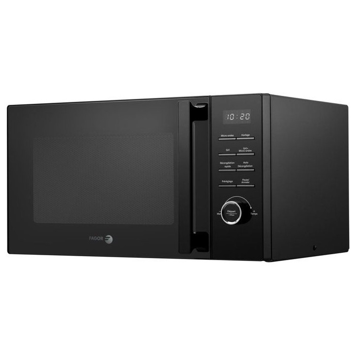 Micro-ondes grill - FAGOR - FMW239GB - Noir - 1400 W - 23 L - 48,3 x 41,5 x 28,1 cm Micro-ondes grill - FAGOR - FMW239GB - Noir - 1400 W - 23 L - 48,3 x 41,5 x 28,1 cm