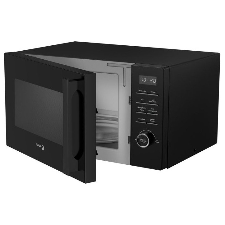 Micro-ondes grill - FAGOR - FMW239GB - Noir - 1400 W - 23 L - 48,3 x 41,5 x 28,1 cm Micro-ondes grill - FAGOR - FMW239GB - Noir - 1400 W - 23 L - 48,3 x 41,5 x 28,1 cm
