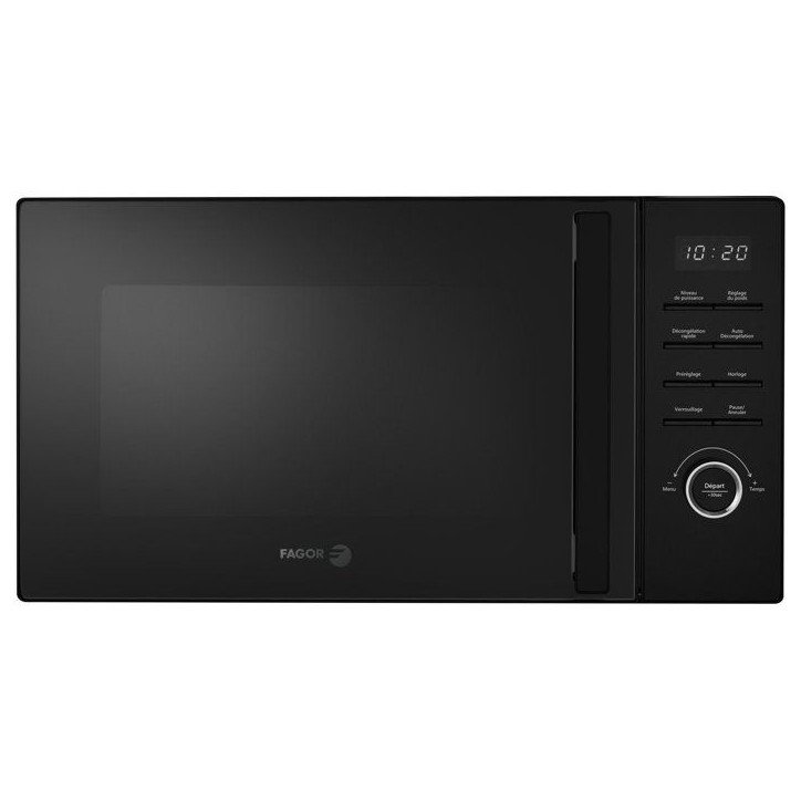 Micro-ondes solo - FAGOR - FMW309SB - Noir - 1400 W - 30 L - 53,9 x 42,3 x 30 cm Micro-ondes solo - FAGOR - FMW309SB - Noir - 1400 W - 30 L - 53,9 x 42,3 x 30 cm