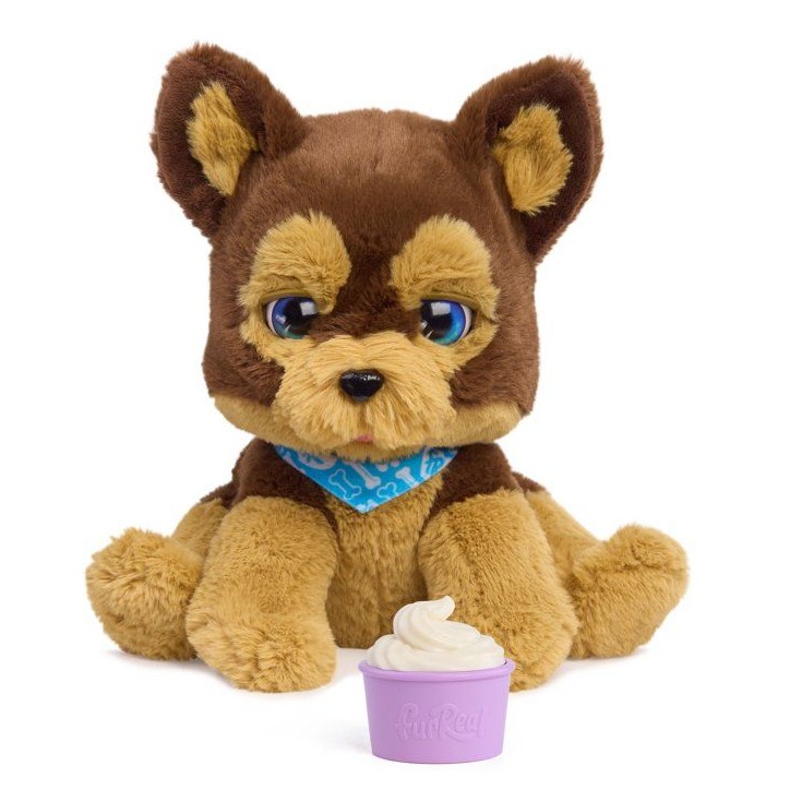 Peluche interactive chien - furReal Friends - Benny le chiot câlin - Plus de 30 sons et réactions - Accessoire friandises Peluche interactive chien - furReal Friends - Benny le chiot câlin - Plus de 30 sons et réactions - Accessoire friandises