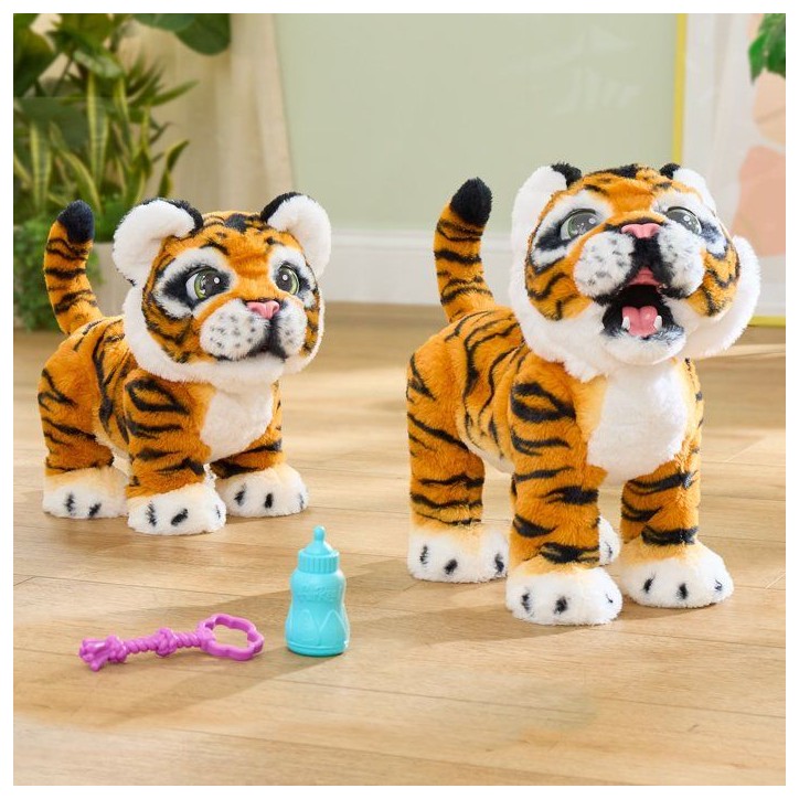 Peluche interactive tigre - furReal Friends - Gabby - Grandit de 25 % - Plus de 100 sons et réactions Peluche interactive tigre - furReal Friends - Gabby - Grandit de 25 % - Plus de 100 sons et réactions