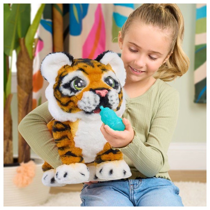 Peluche interactive tigre - furReal Friends - Gabby - Grandit de 25 % - Plus de 100 sons et réactions Peluche interactive tigre - furReal Friends - Gabby - Grandit de 25 % - Plus de 100 sons et réactions