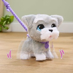 Peluche interactive chien Schnauzer - furReal Friends - Grand Marcheur