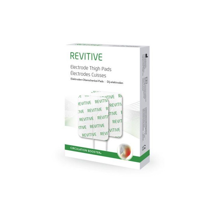 Électrodes de remplacement pour cuisses - REVITIVE - Électrodes Cuisses - Compatibilité REVITIVE - Remplacement facile