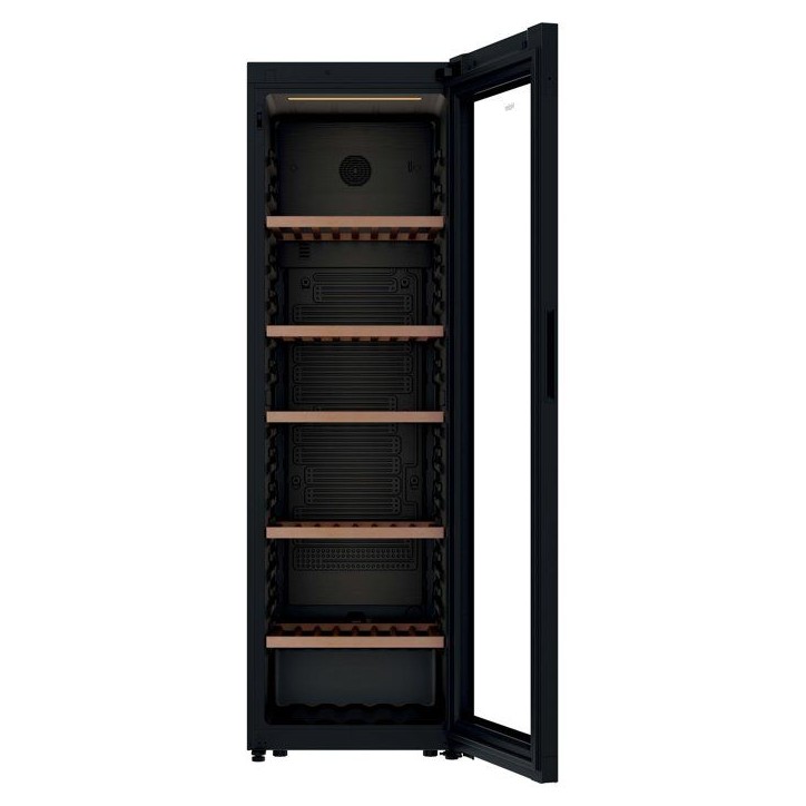 Cave a vin de vieillissement - HAIER HWSIT205GGE - 205 bouteilles - Pose libre - 192.5 x 59.7 x 59.4cm - Noir Cave a vin de vieillissement - HAIER HWSIT205GGE - 205 bouteilles - Pose libre - 192.5 x 59.7 x 59.4cm - Noir