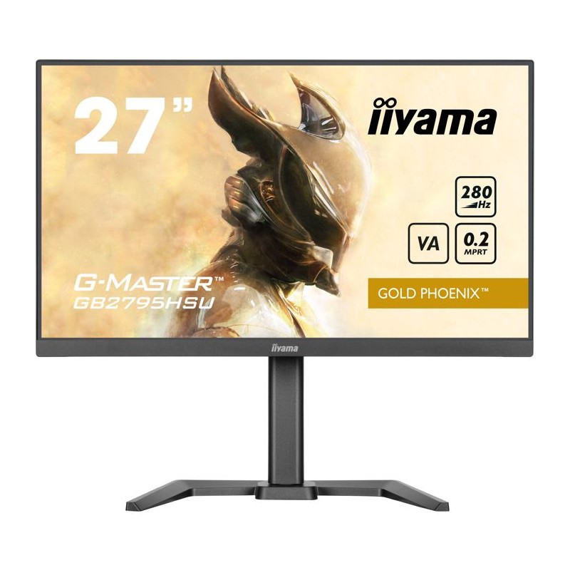 Ecran PC Gamer - IIYAMA - 27 - FHD - 280Hz - Dalle VA - 0,2ms - Ajusta