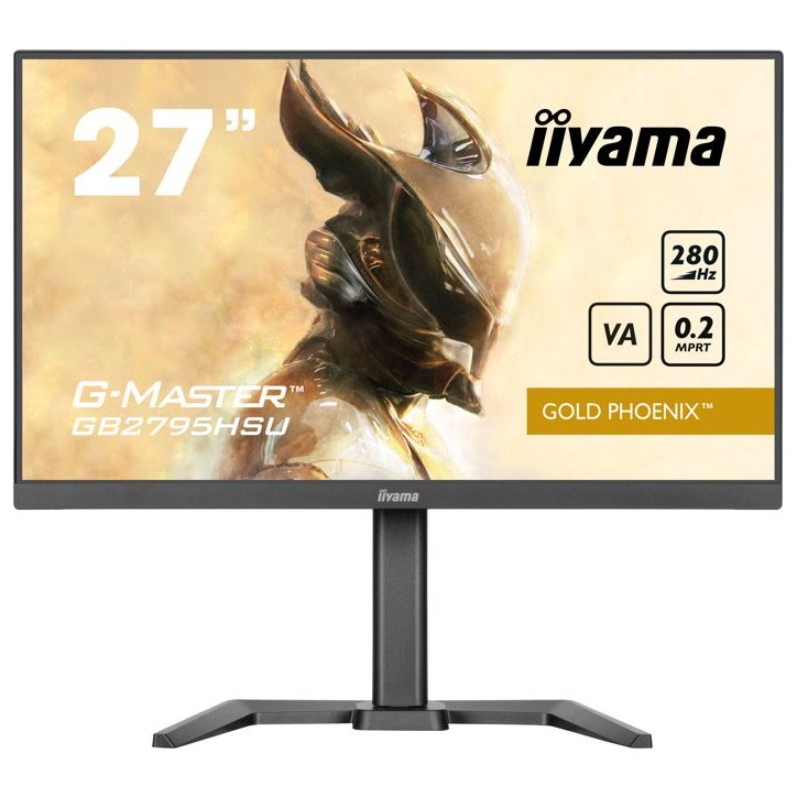 Ecran PC Gamer - IIYAMA - 27 - FHD - 280Hz - Dalle VA - 0,2ms - Ajustable en hauteur - GB2795HSU-B1 Ecran PC Gamer - IIYAMA - 27 - FHD - 280Hz - Dalle VA - 0,2ms - Ajustable en hauteur - GB2795HSU-B1