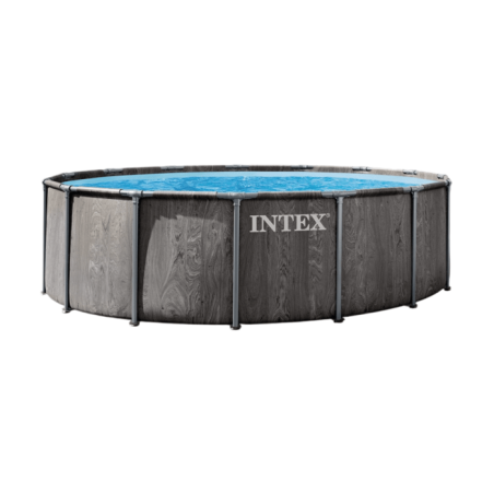 Kit Piscine hors sol tubulaire INTEX - Baltik - 457 x 122 cm - Ronde (