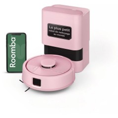 iRobot Roomba Mini Rose - Robot Aspirateur Laveur + Base Autoempty -
