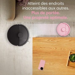 iRobot Roomba Mini Rose - Robot Aspirateur Laveur + Base Autoempty -