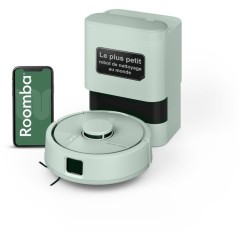 iRobot Roomba Mini Vert - Robot Aspirateur Laveur + Base Autoempty -