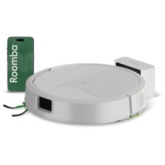 iRobot ROOMBA 115 - Robot aspirateur laveur - 15 000 Pa - 240 ml - Bla