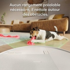 iRobot ROOMBA 115 - Robot aspirateur laveur - 15 000 Pa - 240 ml - Bla