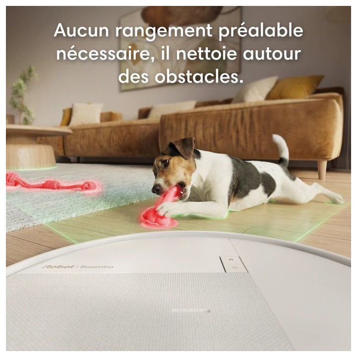 iRobot ROOMBA 115AE - Robot Aspirateur laveur avec base auto empty - 15 000 Pa - 240 ml - Blanc iRobot ROOMBA 115AE - Robot Aspirateur laveur avec base auto empty - 15 000 Pa - 240 ml - Blanc