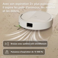 iRobot ROOMBA 115AE - Robot Aspirateur laveur avec base auto empty - 1