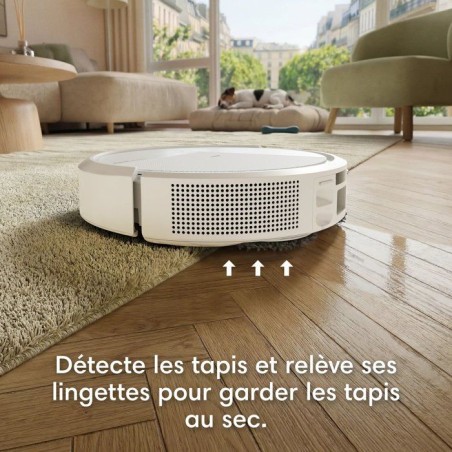 Robot aspirateur laveur - IROBOT Roomba Plus 415 - 300 min autonomie - 20000 Pa - Multi-étage - 2,5 L