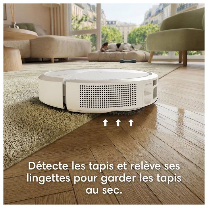 Robot aspirateur laveur - IROBOT Roomba Plus 415 - 300 min autonomie - 20000 Pa - Multi-étage - 2,5 L Robot aspirateur laveur - IROBOT Roomba Plus 415 - 300 min autonomie - 20000 Pa - Multi-étage - 2,5 L