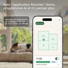 Robot aspirateur laveur - IROBOT Roomba Plus 415 - 300 min autonomie -