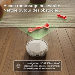 Robot aspirateur laveur - IROBOT Roomba Plus 515 - 300 min autonomie -