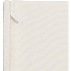 Lit coffre - STAN 2 - 140 x 190 cm - Tissu velours côtelé beige - Te