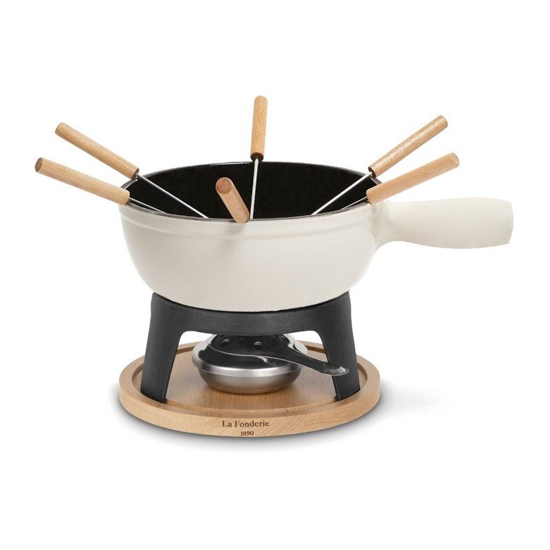 Fondue en fonte émaillée - LA FONDERIE 1890 - MONT BLANC - 1,8 L - 6