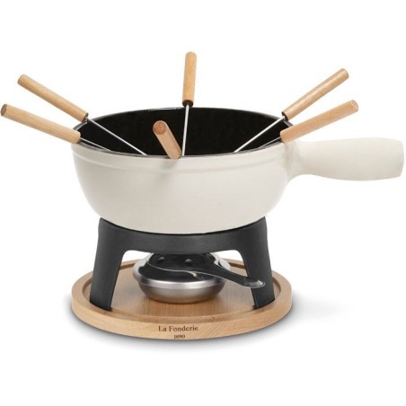 Fondue en fonte émaillée - LA FONDERIE 1890 - MONT BLANC - 1,8 L - 6