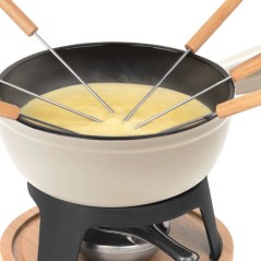 Fondue en fonte émaillée - LA FONDERIE 1890 - MONT BLANC - 1,8 L - 6