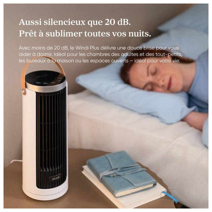 Ventilateur - Mini - LEVOIT - Windi Mini Plus Ventilateur - Mini - LEVOIT - Windi Mini Plus
