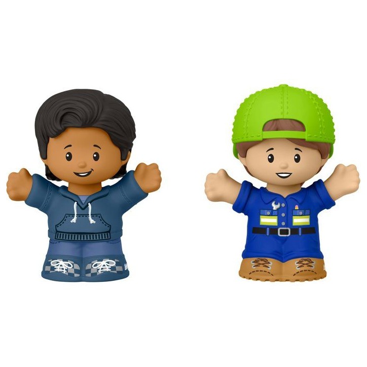 Véhicule jouet - LITTLE PEOPLE FISHER-PRICE - Transporteur - Sons - 2 figurines