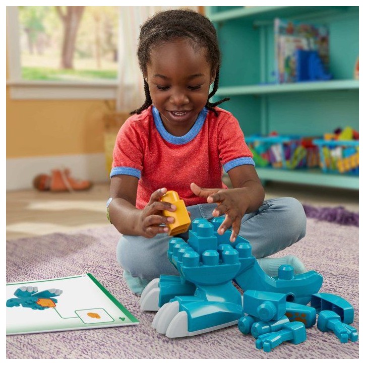 Jeu de construction - MEGA BLOKS - Dino JMK85 - 3 en 1 - 22 pieces - Transformable Jeu de construction - MEGA BLOKS - Dino JMK85 - 3 en 1 - 22 pieces - Transformable