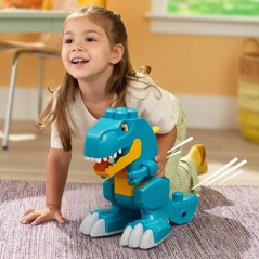 Jeu de construction - MEGA BLOKS - Dino JMK85 - 3 en 1 - 22 pieces - T