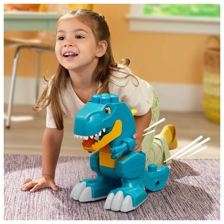 Jeu de construction - MEGA BLOKS - Dino JMK85 - 3 en 1 - 22 pieces - Transformable Jeu de construction - MEGA BLOKS - Dino JMK85 - 3 en 1 - 22 pieces - Transformable