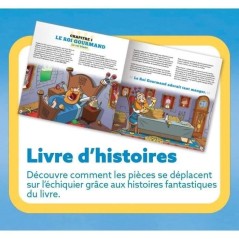 L'HISTOIRE DU ROI DES ECHECS - MEGABLEU - Jeu d'apprentissage