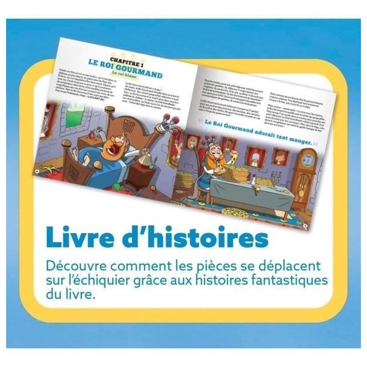 L'HISTOIRE DU ROI DES ECHECS - MEGABLEU - Jeu d'apprentissage