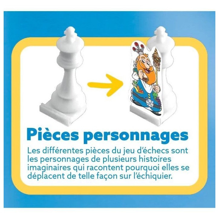 L'HISTOIRE DU ROI DES ECHECS - MEGABLEU - Jeu d'apprentissage