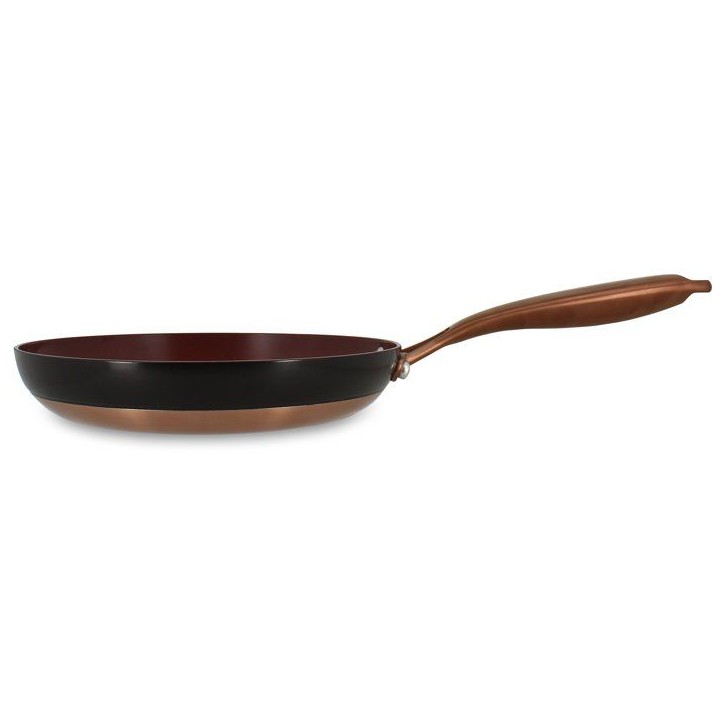 Batterie de cuisine induction - MENASTYL - Black Copper - Aluminium recyclé - Revetement céramique antiadhésif - 13 pieces -