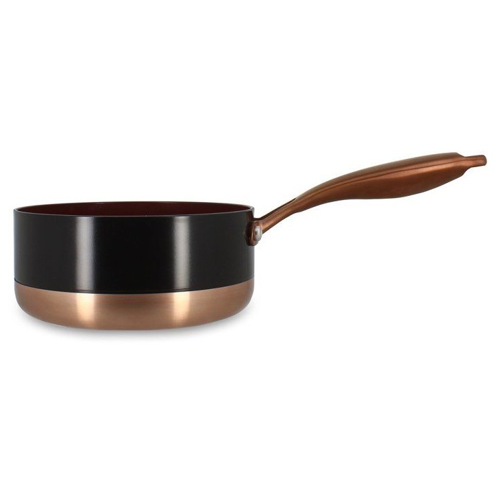 Batterie de cuisine induction - MENASTYL - Black Copper - Aluminium recyclé - Revetement céramique antiadhésif - 13 pieces -