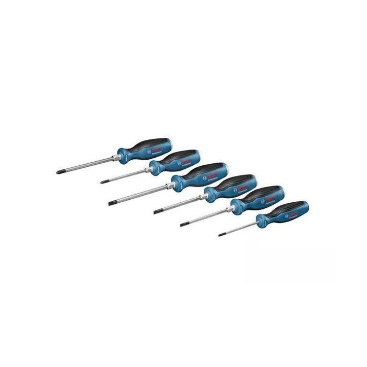 Bosch Professional - Set de 6 tournevis plat Bosch Professional - Set de 6 tournevis plat